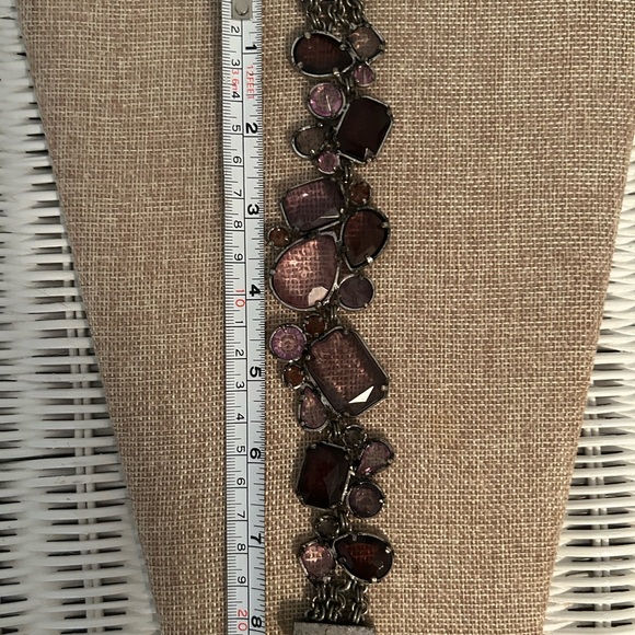 Lavender stones. Unique setting of 3. Will break up the set - Picture 8 of 9